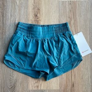 Lululemon Hotty Hot High-Rise Lined Short 2.5” - Desert Teal